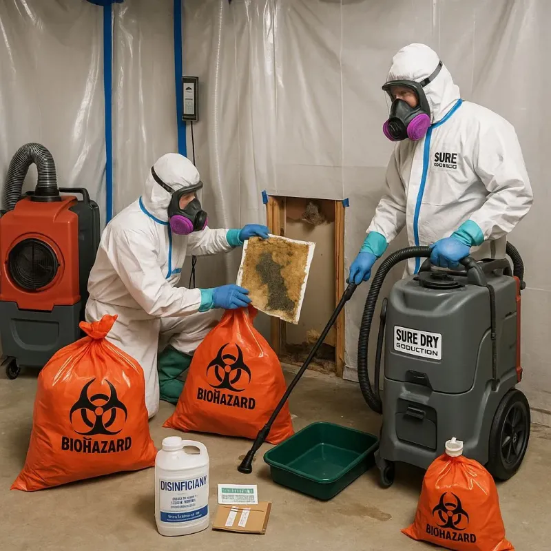 Contaminated Water Handling Protocols process in Prosperity, WV